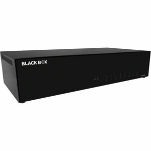 Black Box Secure NIAP 4.0 Certified KVM Switch - DisplayPort - 2 Computer(s) - 8 Local User(s) - 4K - 3840 x 2160 - 19 x USB - USB 2.0 - 18 x DisplayPort - TAA Compliant