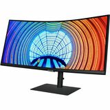 Samsung ViewFinity S34A654UBN 34" Class UW-QHD Curved Screen LCD Monitor - 21:9 - Black