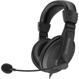 Ergoguys Black Lightweight Headset with Adjustable Mic