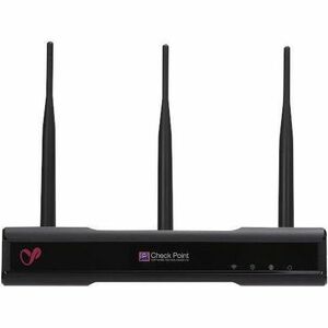 Check Point 1530 Network Security/Firewall Appliance - Intrusion Prevention - 6 Port - 10/100/1000Base-T - Gigabit Ethernet - 1000 Mbit/s Firewall Throughput - Wireless LAN IEEE 802.11b/g/n/ac - AES (128-bit) - 100 VPN - 6 x RJ-45 - 1 Year SandBlast SNBT Security Subscription Package and Direct Premium support - 50 Hz, 60 Hz - Desktop, Wall Mountable, Rack-mountable, Compact
