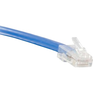 ENET Cat5e Blue 5 Foot Non-Booted (No Boot) (UTP) High-Quality Network Patch Cable RJ45 to RJ45 - 5Ft - Lifetime Warranty
