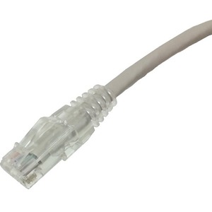 Weltron CAT6A Booted Patch Cord - 7 ft Category 6a Network Cable for Network Device - First End: 1 x RJ-45 Network - Male - Second End: 1 x RJ-45 Network - Male - Patch Cable - White