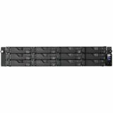 Asustor LOCKERSTOR 12R Pro AS7112RDX - 12 Bay NAS, Quad-Core 3.4-4.6GHz CPU, 4x 1GbE Port, 8GB RAM DDR4, 2U Rackmount Server with redundant Power Supply (Diskless)