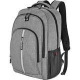 Mobile Edge Commuter Carrying Case Rugged (Backpack) for 15.6" to 16" Notebook, Travel Essential - Gray
