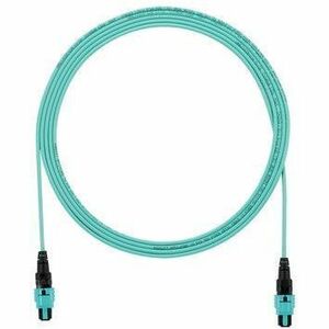 Panduit Fiber Optic Trunk Network Cable - 9.84 ft Fiber Optic Network Cable for Fiber Optic Cassette, Enclosure, Network Device - First End: 1 x PanMPO Network - Female - Second End: 1 x PanMPO Network - Female - 400 Gbit/s - Trunk Cable - Plenum, OFNP