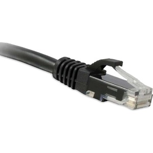 ENET Cat.6 Patch Network Cable - 75 ft Category 6 Network Cable for Network Device - First End: 1x RJ-45 Network - Male - Second End: 1x RJ-45 Network - Male - Patch Cable - Black - TAA Compliant