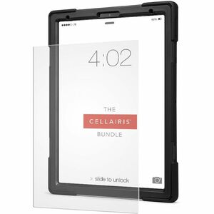 Cellairis Shell Shock Screen Protector - For 12.9" LCD iPad Pro (3rd Generation), iPad Pro (4th Generation), iPad Pro (5th Generation) - Impact Resistant, Chip Resistant, Crack Resistant, Shatter Resistant, Oil Resistant, Fingerprint Resistant, Smudge Resistant, Scratch Resistant - 9H - Tempered Glass - for iPad Pro (3rd Generation), iPad Pro (4th Generation), iPad Pro (5th Generation)