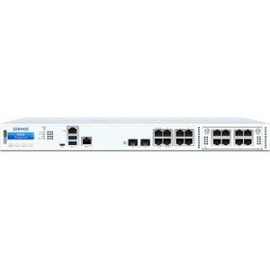 Sophos XGS 2100 Network Security/Firewall Appliance - 8 Port - 10/100/1000Base-T - Gigabit Ethernet - 8 x RJ-45 - 3 Total Expansion Slots - 1 Year Xstream Protection - 50 Hz, 60 Hz - 1U - Rack-mountable, Rail-mountable