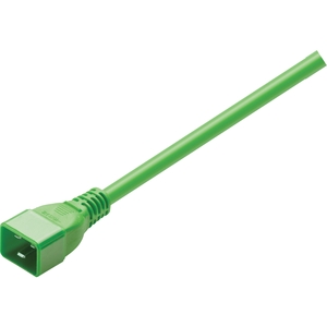 Oncore Power Standard Power Cord - 250 V AC / 20 A - Green - 4 ft Cord Length - IEC 60320 C19 / IEC 60320 C20