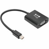 Eaton Tripp Lite Series Keyspan Mini DisplayPort to Active VGA Adapter, Video Converter, DP1.2, (M/F), Black, 6-in. (15.24 cm)