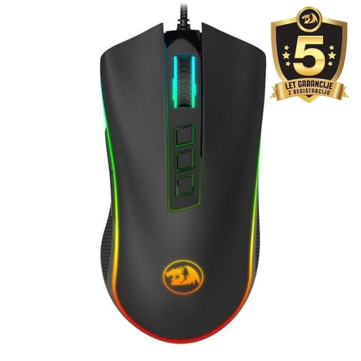 [16RedragonM711-BK] REDRAGON COBRA mouse Gaming Right-hand USB Type-A Optical 10000 DPI