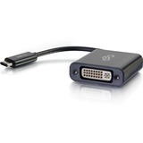 C2G USB-C to DVI-D Video Adapter Converter - Black