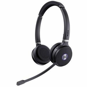 Yealink WH66 Headset - Stereo - Wireless - DECT - 524.9 ft - 32 Ohm - 20 Hz to 20 kHz - Over-the-head - Binaural - Circumaural - Electret, Omni-directional, Condenser Microphone