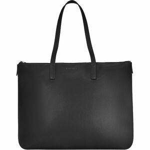 Champs Onyx Carrying Case (Tote) for 11" to 15.6" Notebook - Black - RFID Resistant - Top Grain Cowhide Leather Body - Champs Signature Patterned - Carrying Strap - 13.5" Height x 19" Width x 7" Depth - 6.34 gal Volume Capacity