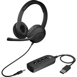 Cyber Acoustics Stereo Headset with USB & 3.5mm