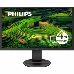 PHILIPS 221B8LJEB - 22 inch Monitor, LED, FHD, HDMI, DP, VGA,USB-hub, 4 Year Manufacturer Warranty - 22"