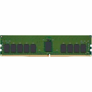 Kingston RAM Module - For Workstation, Server - 32 GB - DDR4-3200/PC4-25600 DDR4 SDRAM - 3200 MHz Dual-rank Memory - CL22 - 1.20 V - ECC - Registered - 288-pin - DIMM - Lifetime Warranty