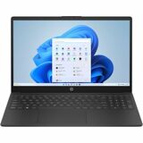 HP 15.6" Notebook - Full HD - 1920 x 1080 - (Intel N-Series N100 Quad-core (4 Core) - 4 GB Total RAM - 128 GB Flash Memory - Jet Black - Refurbished