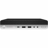 Joy Systems - HP ProDesk 600 G4 Desktop Computer - Intel Core i5 8th Gen i5-8500T - 16 GB - 256 GB SSD - Mini PC - Refurbished