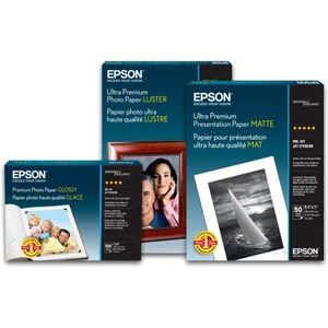 Epson Premium Luster Photo Paper - 60" x 100 ft - 260 g/m&#178; Grammage - Luster