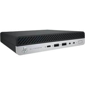 Joy Systems - HP EliteDesk 800 G4 Desktop Computer - Intel Core i7 8th Gen i7-8700T - 16 GB - 500 GB SSD - Desktop Mini - Refurbished
