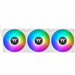 Thermaltake CT140 EX ARGB Sync PC Cooling Fan White (3-Fan Pack) - 3 Pack