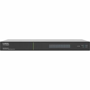 Luxul 1Gb L2/L3 Managed Switch - 24 PoE+, 2 Combo RJ45/SFP Rear-Facing Ports - TAA Compliant