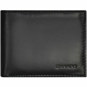 Champs Classic Carrying Case (Wallet) Credit Card - Black - RFID Resistant - Sheepskin, Leather Body - 4.3" Height x 3.5" Width x 0.3" Depth - Male