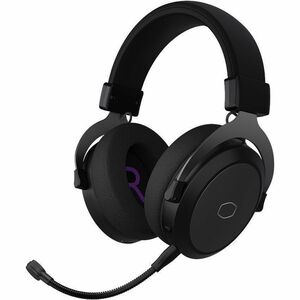 Cooler Master CH351 Gaming Headset - Stereo - Mini-phone (3.5mm) - Wired/Wireless - Bluetooth/RF - 65.6 ft - 32 Ohm - 20 Hz to 20 kHz - On-ear, Over-the-head - Binaural - Circumaural - 5.91 ft Cable - Uni-directional Microphone - Space Black