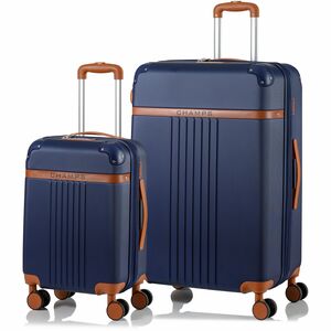 CHAMPS Vintage Collection - 2-piece Hardside Luggage set - Navy