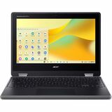 Acer Chromebook Spin 511 R757T R757T-C2CE 11.6" Touchscreen Convertible 2 in 1 Chromebook - HD - Intel N-Series N150 - 8 GB - 64 GB Flash Memory - English (US) Keyboard - Black