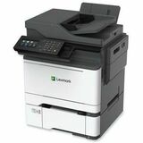 Lexmark CX622ade Laser Multifunction Printer-Color-Copier/Fax/Scanner-40 ppm Mono/Color Print-2400x600 Print-Automatic Duplex Print-100000 Pages Monthly-251 sheets Input-Color Scanner-1200 Optical Scan-Color Fax-Gigabit Ethernet