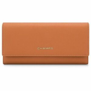 Champs Iconic Carrying Case (Tri-fold) Credit Card - Tan