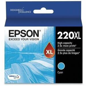 Epson DURABrite Ultra 220XL Original High Yield Inkjet Ink Cartridge - Cyan - 1 Pack