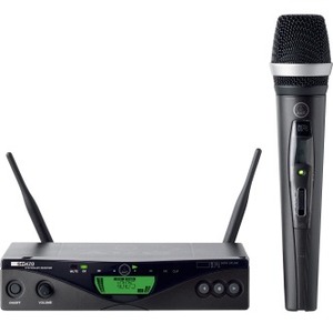 AKG WMS470 Vocal Set D5 Professional Wireless Microphone System - 500.10 MHz to 530.50 MHz Operating Frequency