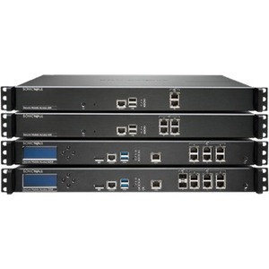 SonicWall 6210 Network Security/Firewall Appliance - 6 Port - 10/100/1000Base-T - Gigabit Ethernet - 6 x RJ-45 - 1U - Rack-mountable - TAA Compliant