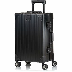 CHAMPS Elite Collection - Hardside Aluminum Carry-on - Black