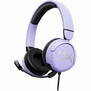 HyperX Cloud Mini Gaming Headset - Stereo - Mini-phone (3.5mm) - Wired/Wireless - Bluetooth - 65.6 ft - 94 Ohm - 20 Hz to 20 kHz - Over-the-head, On-ear - Binaural - Supra-aural - 3.94 ft Cable - Electret Condenser, Omni-directional Microphone - Lavender