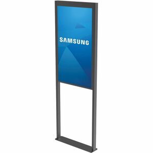 Peerless-AV® Floor Window Display Mount for Samsung OM55N-D Double-Sided Display