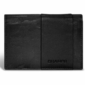 Champs Camo Carrying Case Rugged Credit Card - Black