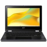 Acer Chromebook Spin 511 R756TN R756TN-C01B 11.6" Touchscreen Convertible 2 in 1 Chromebook - WXGA - Intel N100 - 4 GB - 32 GB Flash Memory - English (US) Keyboard - Black