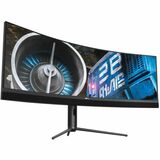 Mobile Pixels 45" Class Dual Quad HD (DQHD) Curved Screen Gaming OLED Monitor