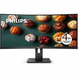 PHILIPS 346B1C/17 34 inch Monitor, Cuved, LED, UltraWide QHD, USB-C, 4 Year Manufacturer Warranty, TAA Compliant - 34"