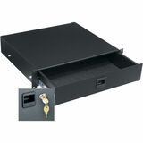 Middle Atlantic Heavy Duty Rack Mounted Drawer - Textured Face with Lock