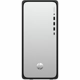 HP OmniDesk M02-0000i M02-0010 Desktop Computer - Intel Core i3 14th Gen i3-14100 - 8 GB - 512 GB SSD - Tower - Meteor Silver, Jack Black
