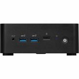 MSI Cubi NUC AI CUBI NUC AI 1UMG-044US Desktop Computer - Intel Core Ultra 5 125H - 16 GB - Black