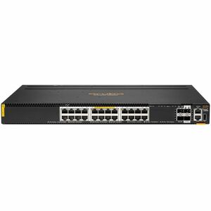 Aruba CX 6300 Ethernet Switch - 24 Ports - Manageable - Gigabit Ethernet, 2.5 Gigabit Ethernet, 5 Gigabit Ethernet, 50 Gigabit Ethernet - 1000Base-T, 2.5GBase-T, 5GBase-T, 50GBase-X - 3 Layer Supported - Twisted Pair, Optical Fiber - Rack-mountable - Lifetime Limited Warranty - TAA Compliant