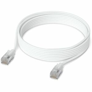 Ubiquiti Cat.6a Patch Network Cable - 9.84 ft Category 6a Network Cable for Network Device - Patch Cable - White