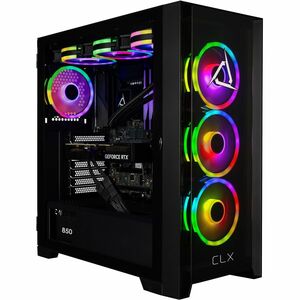 CLX SET Gaming Desktop Computer - Intel Core i9 14th Gen i9-14900KF - 32 GB - 2 TB SSD - Mid-tower - Black