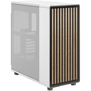 Fractal Design North Computer Case - Mid-tower - Chalk White - Mesh, Steel - 5 x Bay - ATX, Micro ATX, Mini ITX Motherboard Supported - 8 x Fan(s) Supported - 2 x Internal 2.5" Bay - 3 x Internal 2.5"/3.5" Bay(s) - 7x Slot(s) - 3 x USB(s) - 1 x Audio In - 1 x Audio Out - Fan Cooler